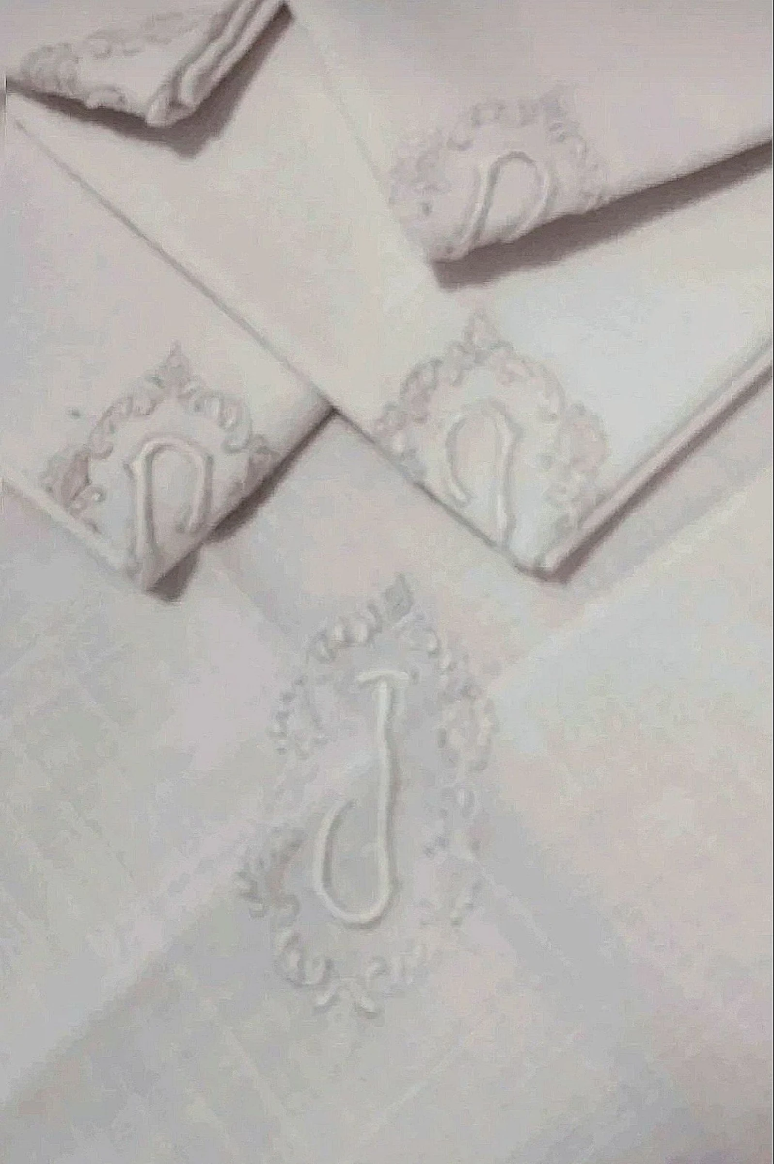 Pañuelos de Hilo bordados a mano